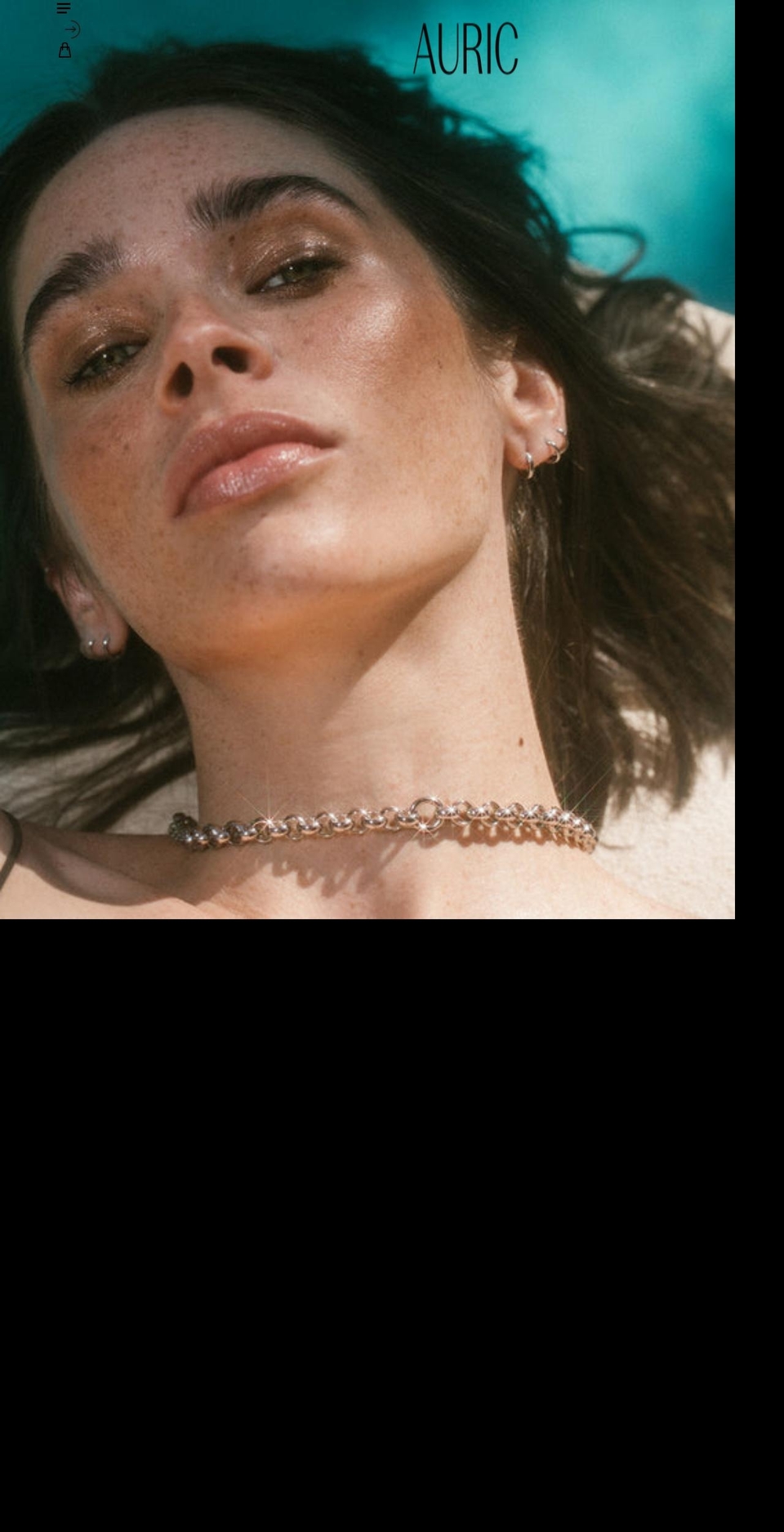 auriccosmetics.com shopify website screenshot