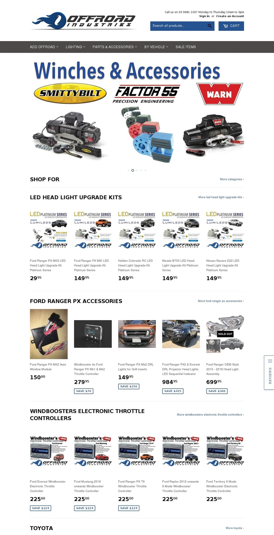 auroralightbar.com — Shopify storefront screenshot