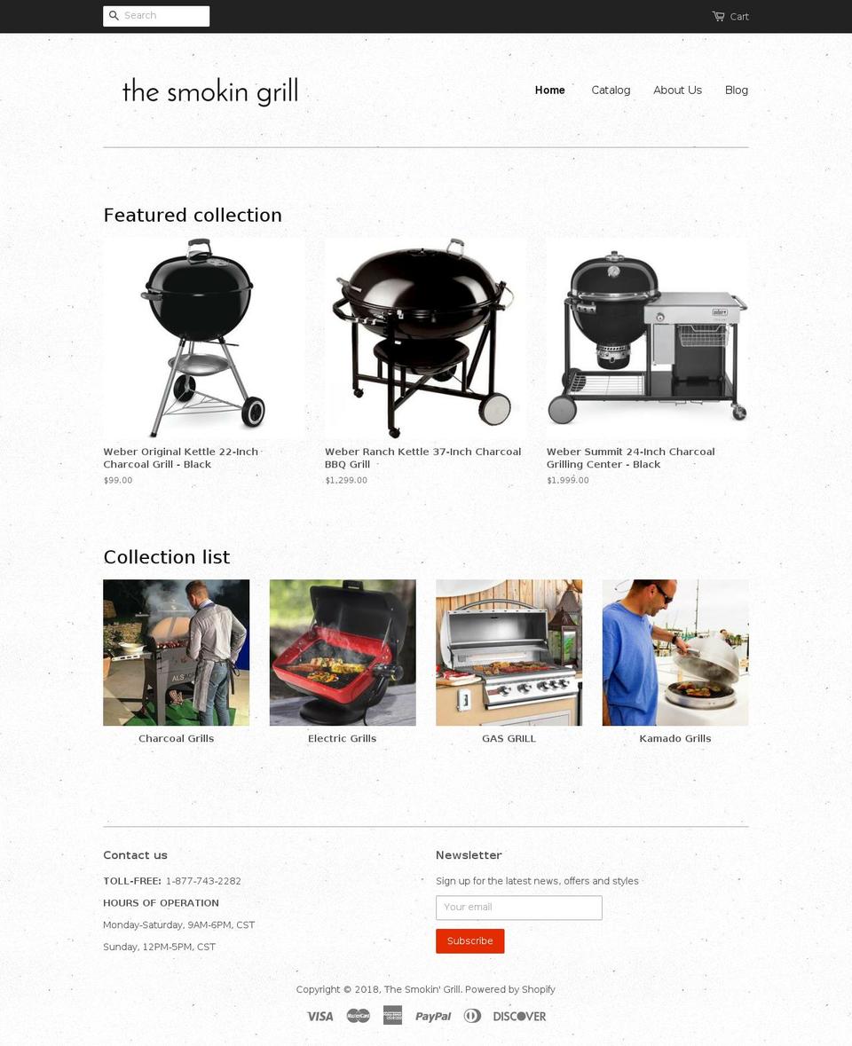 ausgrill.com — Shopify storefront screenshot
