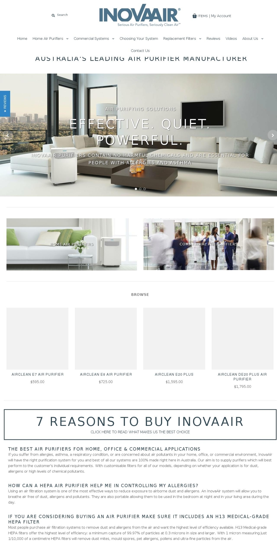 austinair.com.au shopify website screenshot