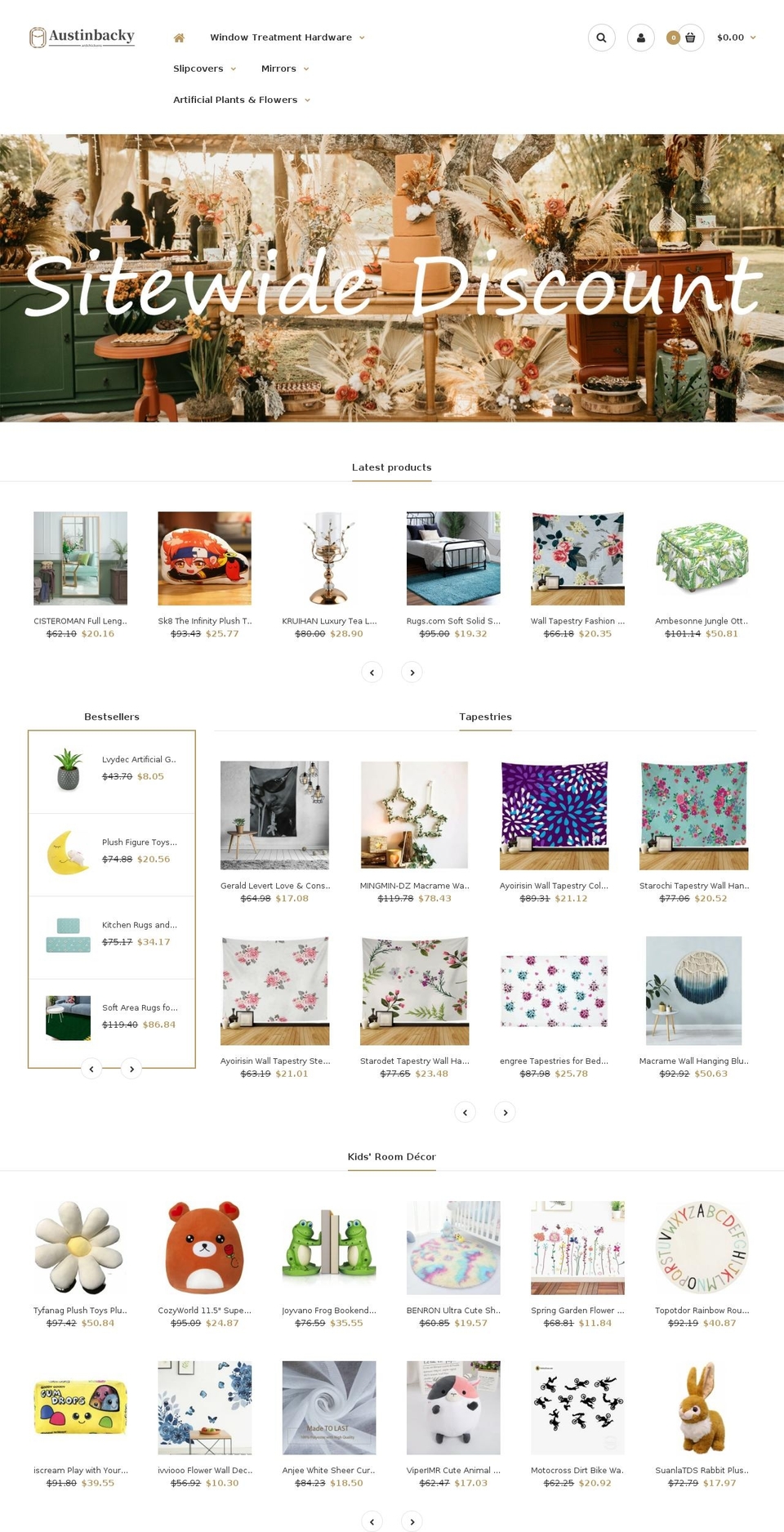 austinbackyardchickens.com — Shopify storefront screenshot
