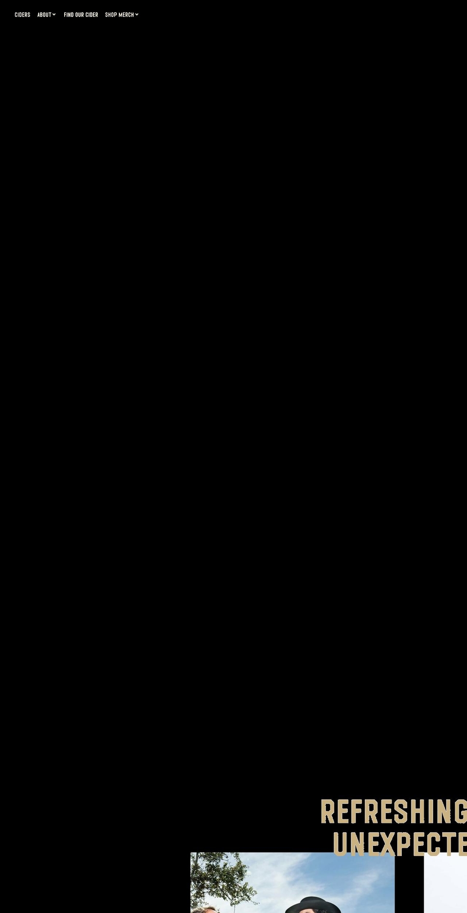 austineastciders.com — Shopify storefront screenshot