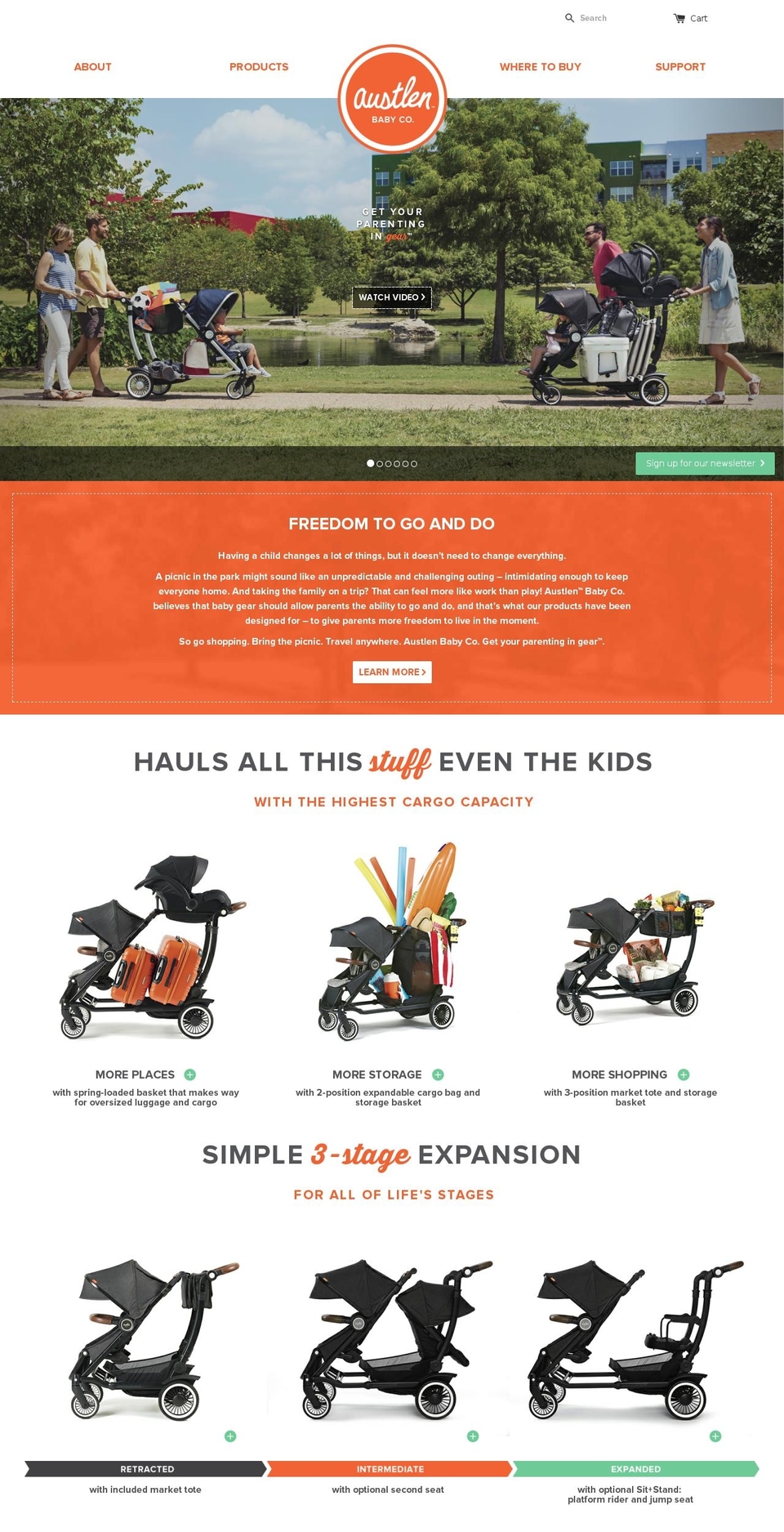 austlen.com shopify website screenshot