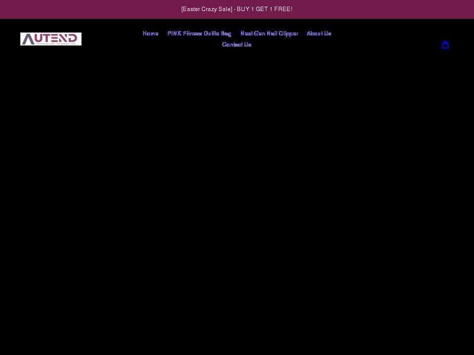 autend.com shopify website screenshot