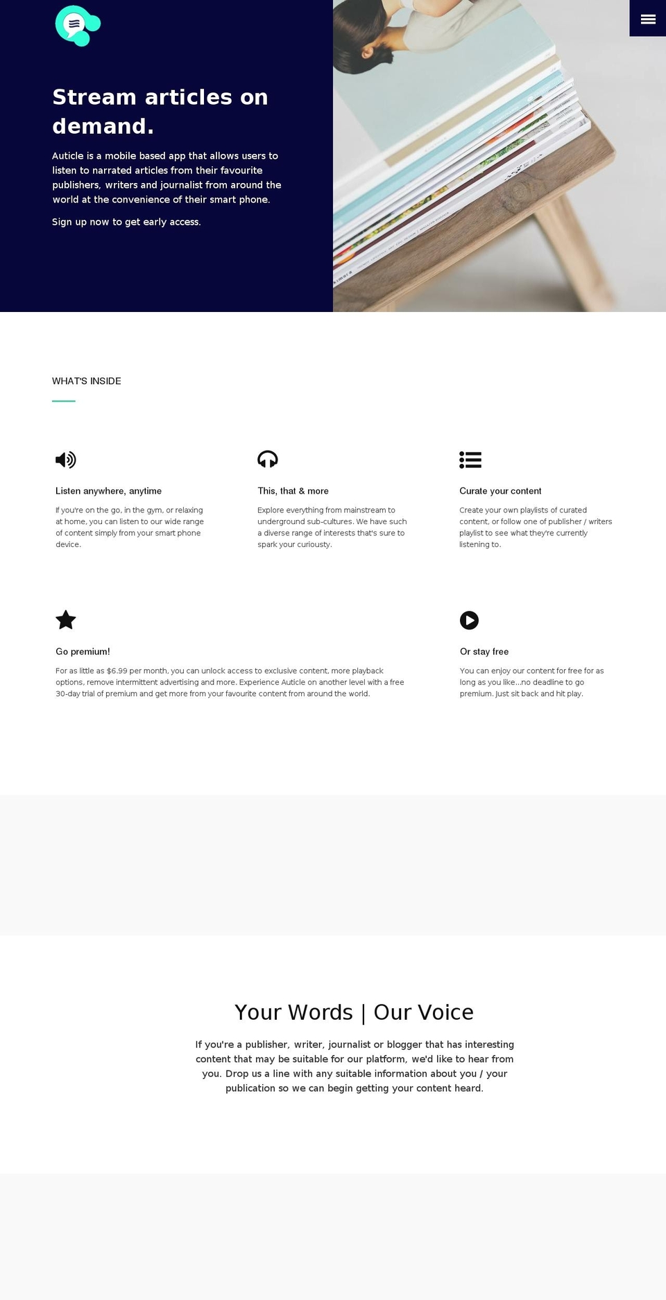 auticle.com — Shopify storefront screenshot