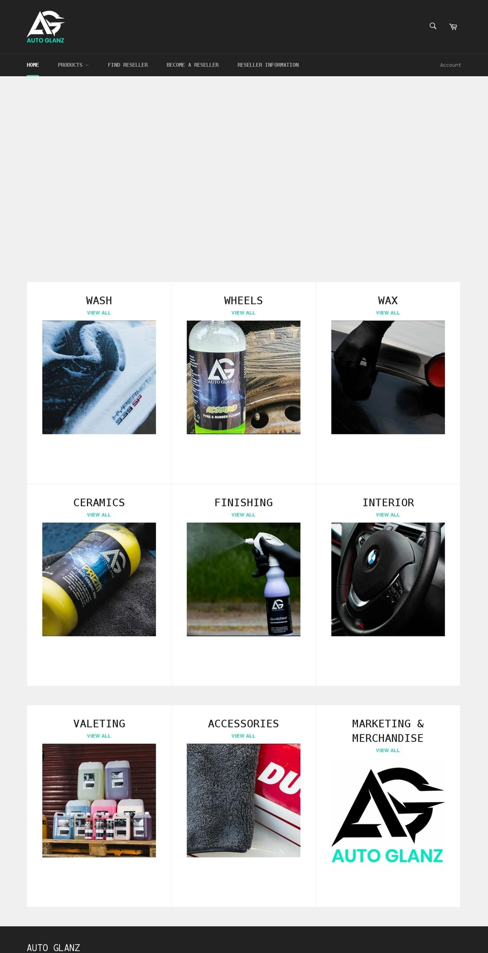 auto-glanz.eu shopify website screenshot