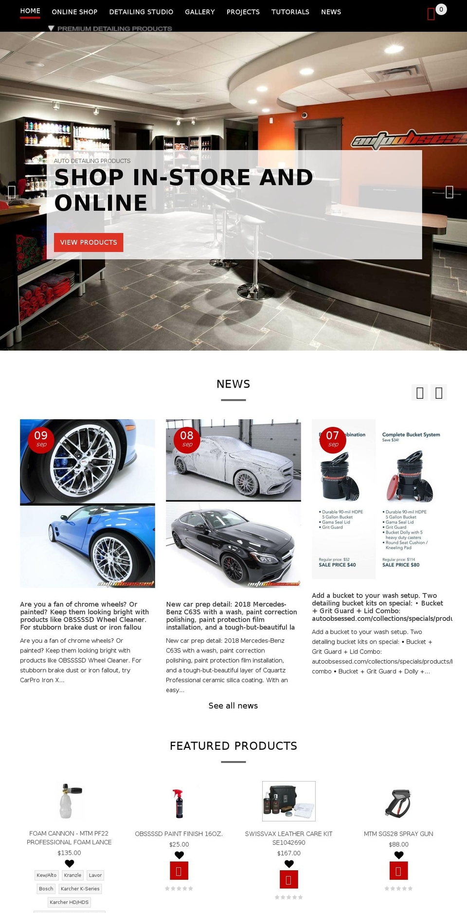 auto-obsession.ca shopify website screenshot