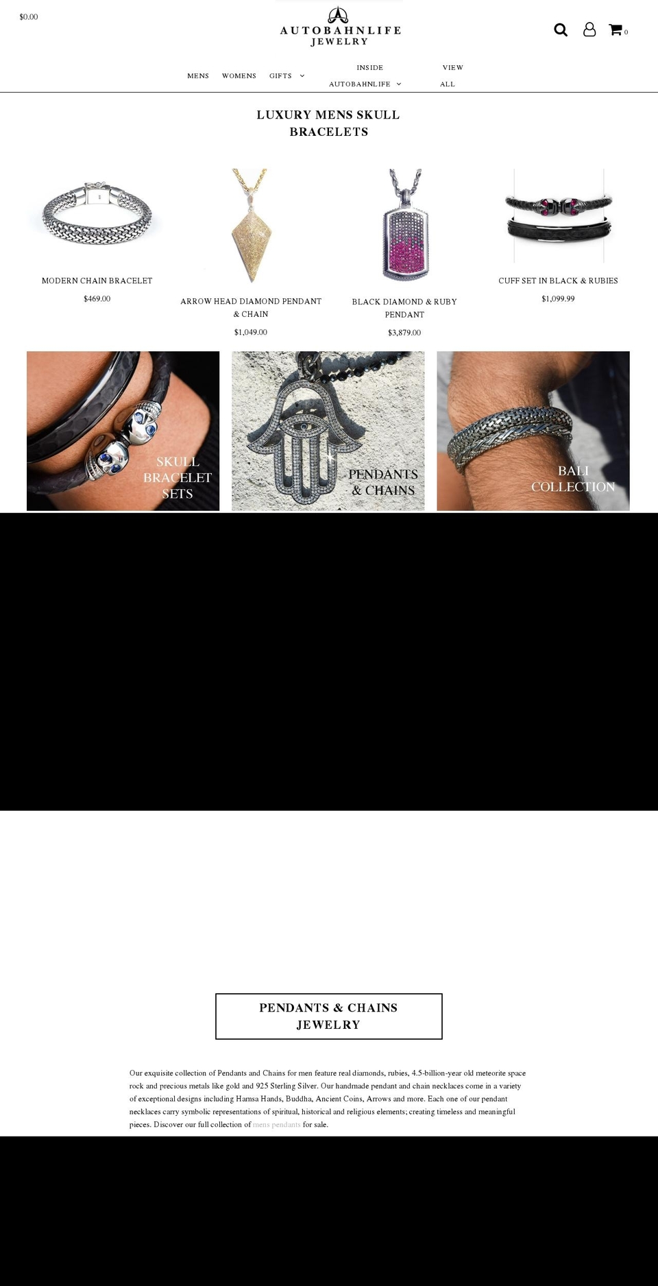 autobahnlifeaccessories.com — Shopify storefront screenshot