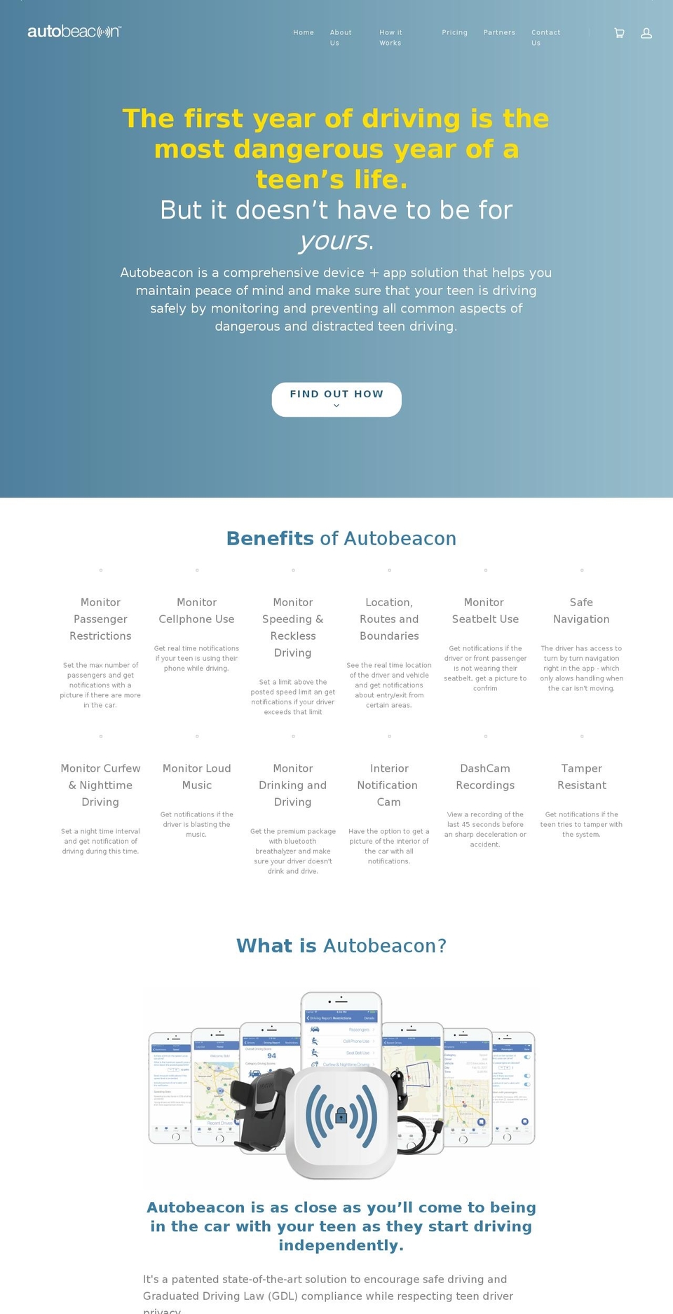 autobeacon.net shopify website screenshot