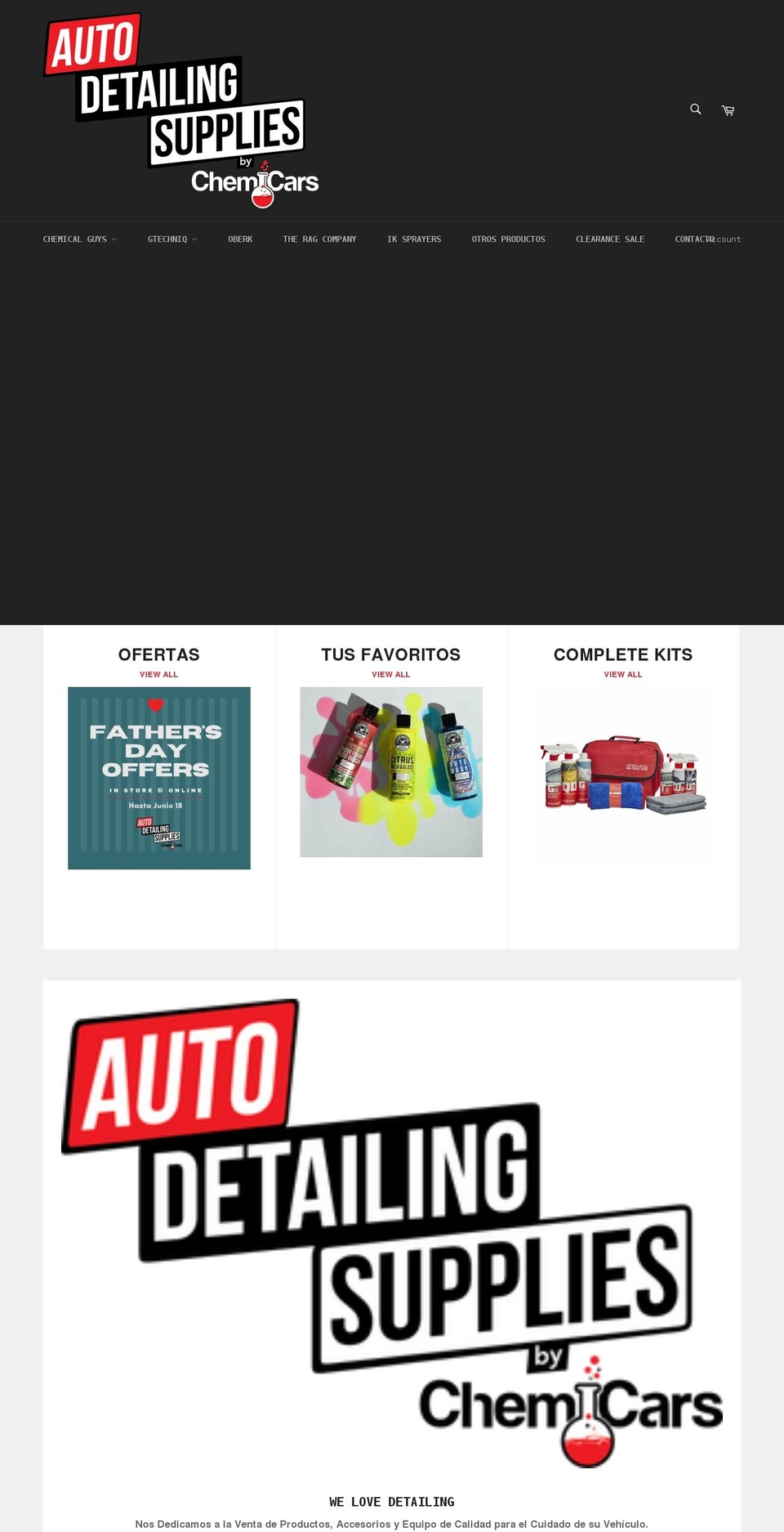 autodetailingsuppliespr.com shopify website screenshot