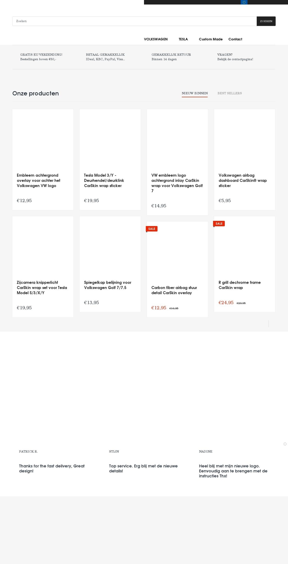 autodetails.nl shopify website screenshot