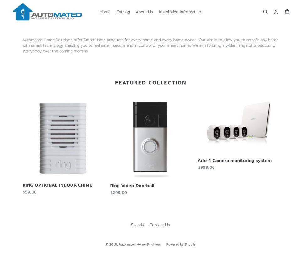 autohome.solutions shopify website screenshot