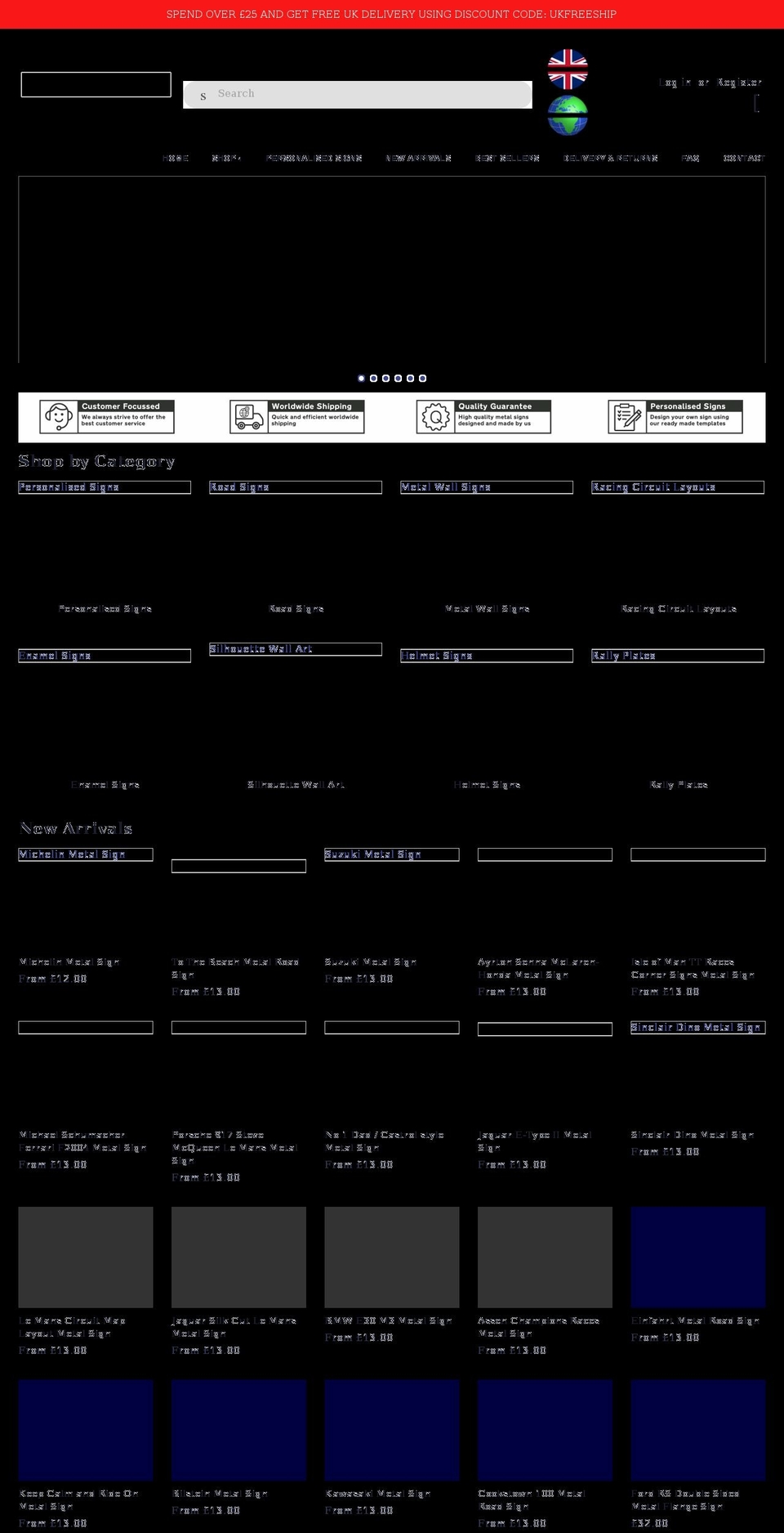 autojunkuk.co.uk shopify website screenshot