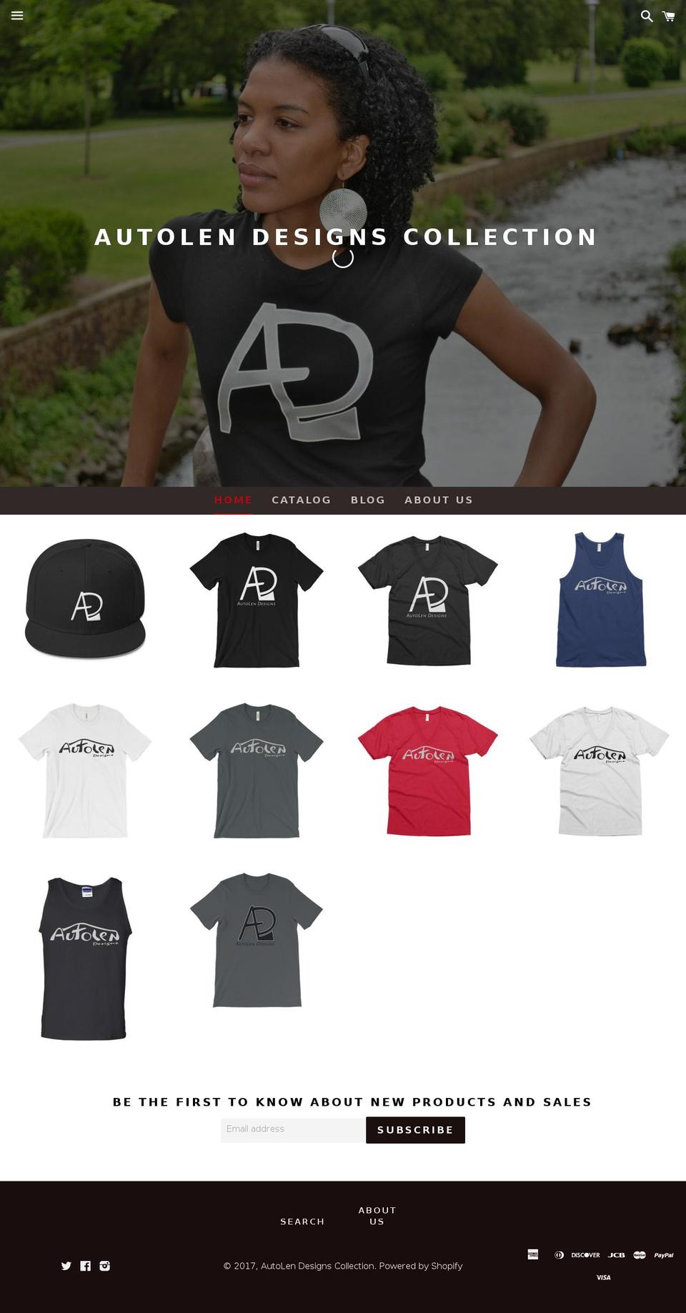 autolendesigns.com shopify website screenshot