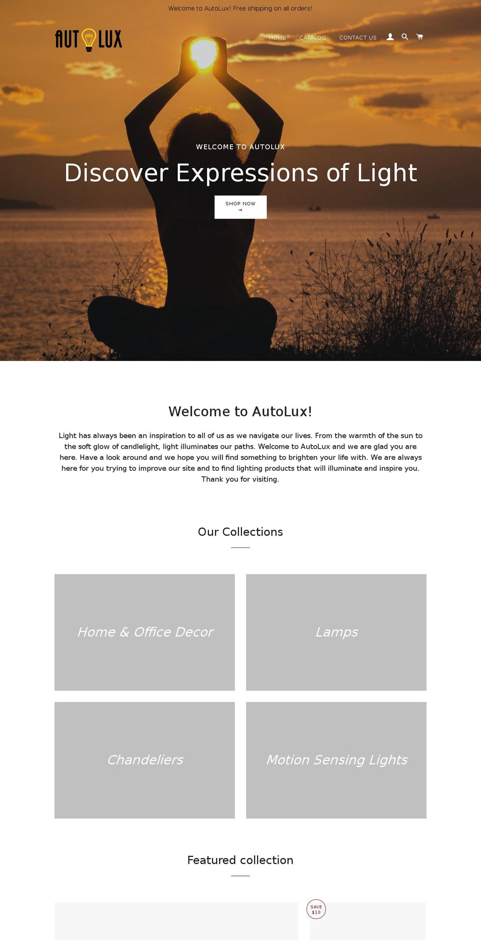 autolux.com — Shopify storefront screenshot