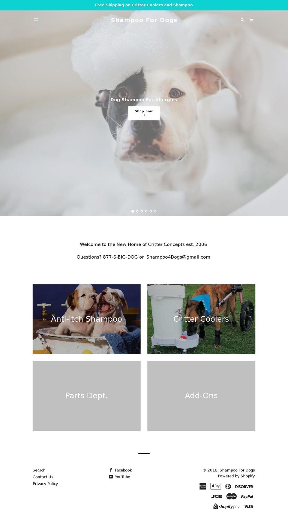 automaticdogwaterer.net shopify website screenshot