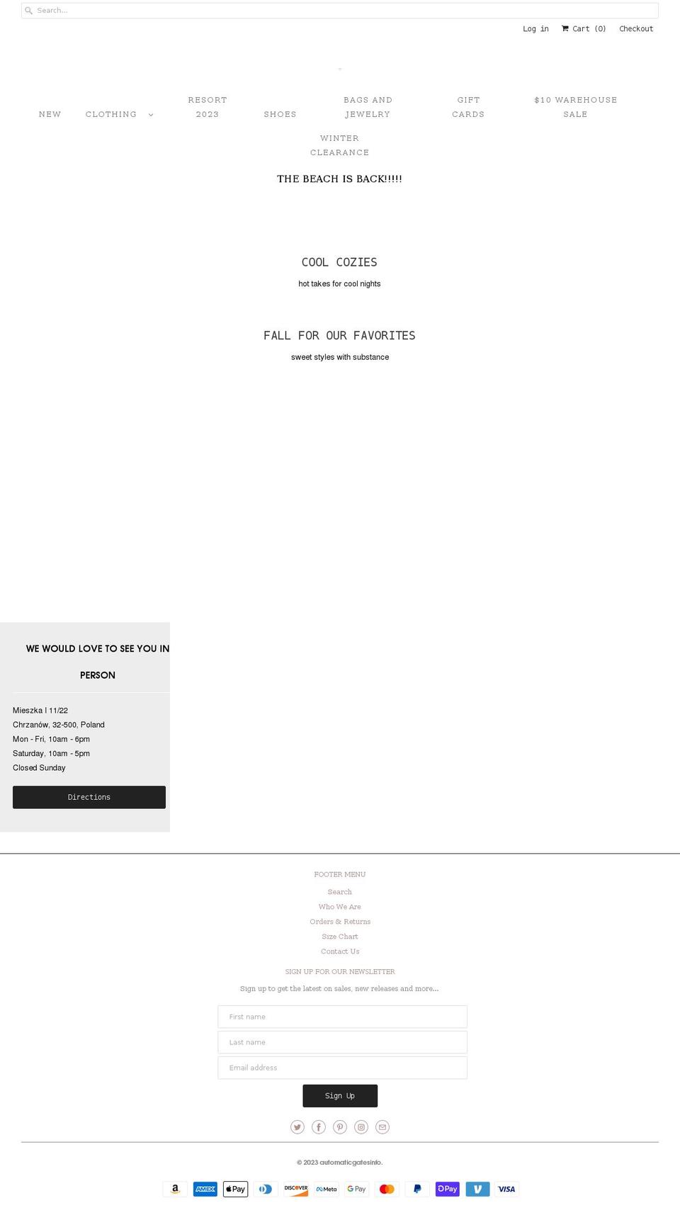 Copy of OOTS Support-January-- Nov-- Shopify theme site example automaticgatesinfo.com