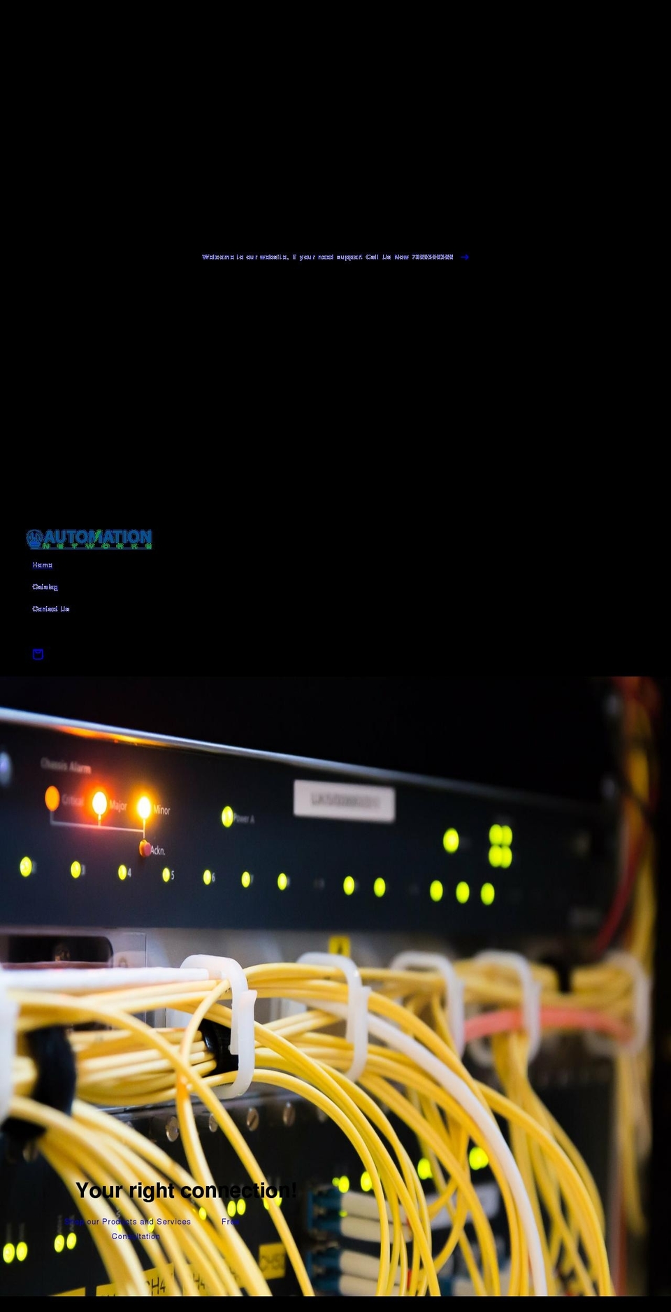 automationnetworks.net shopify website screenshot