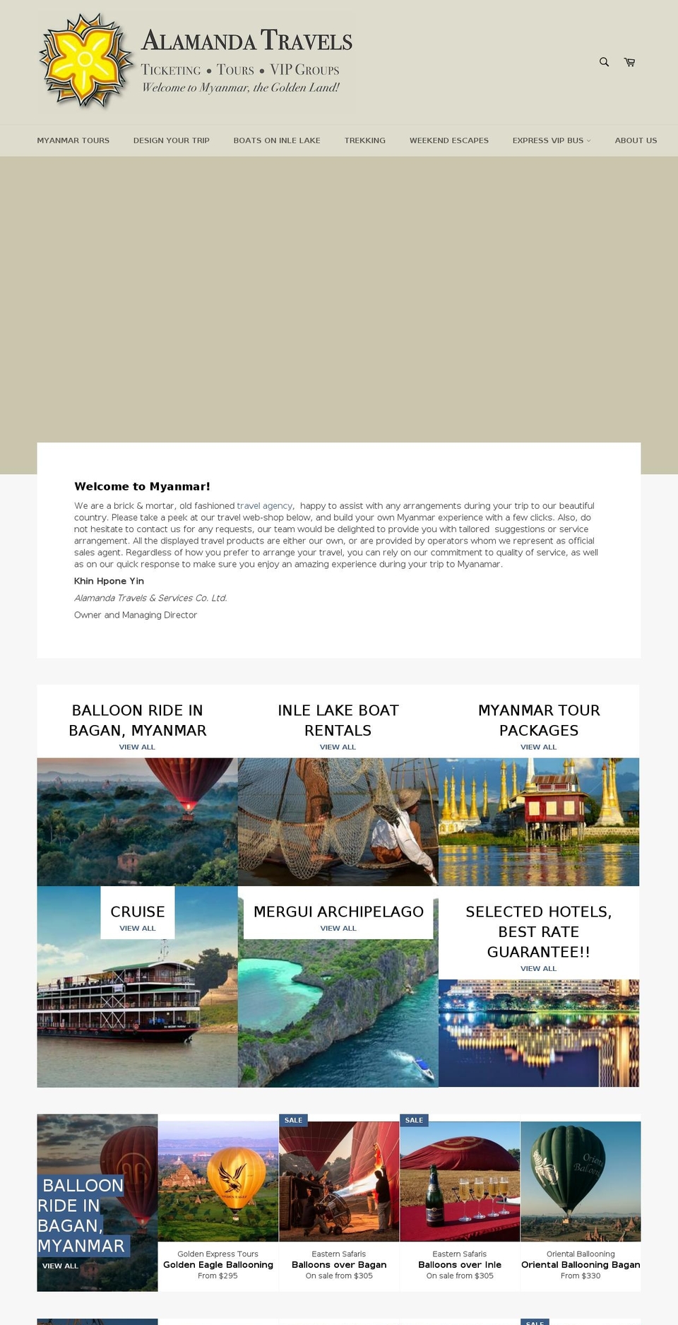 autonettravels.com — Shopify storefront screenshot