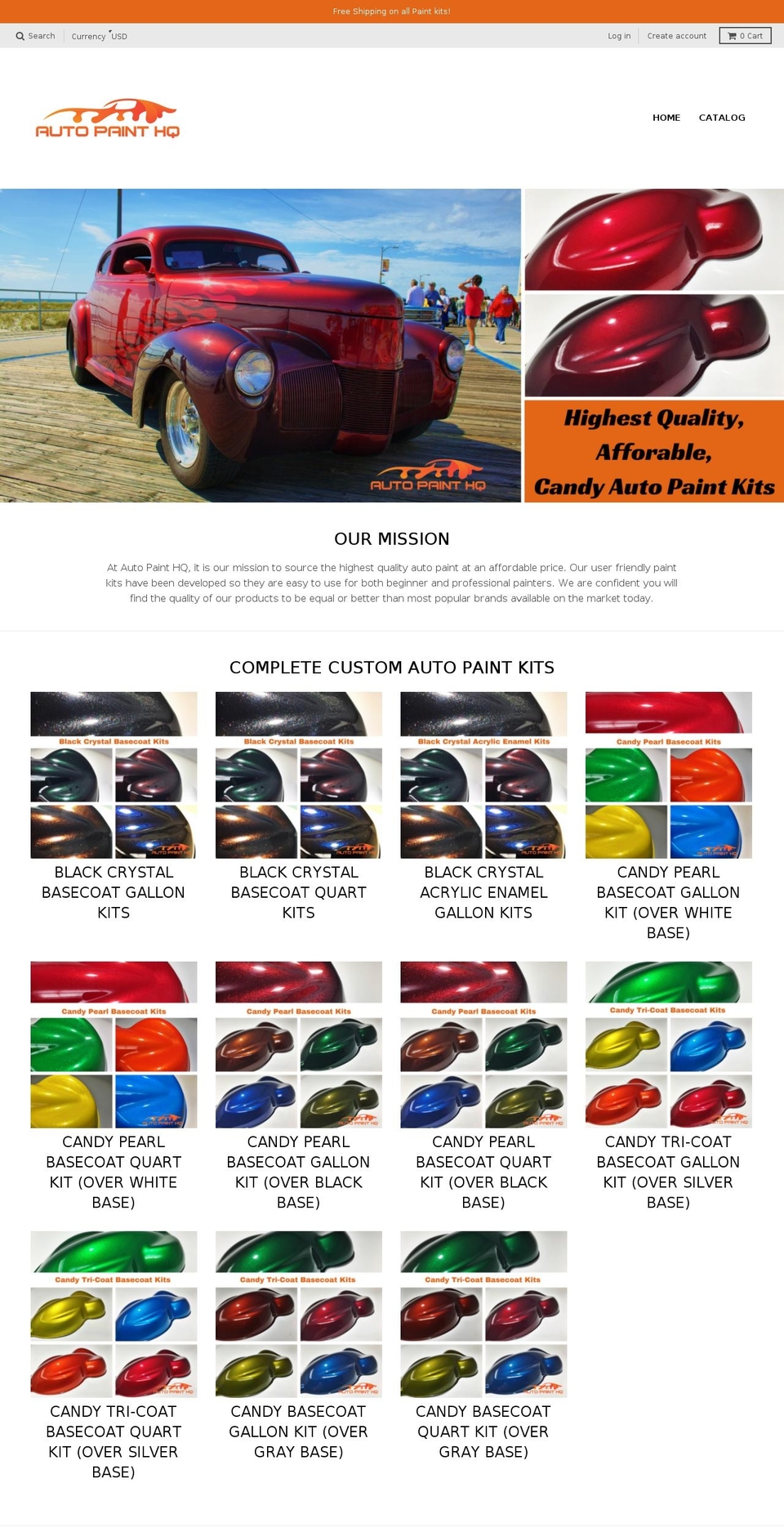 autopainthq.com — Shopify storefront screenshot