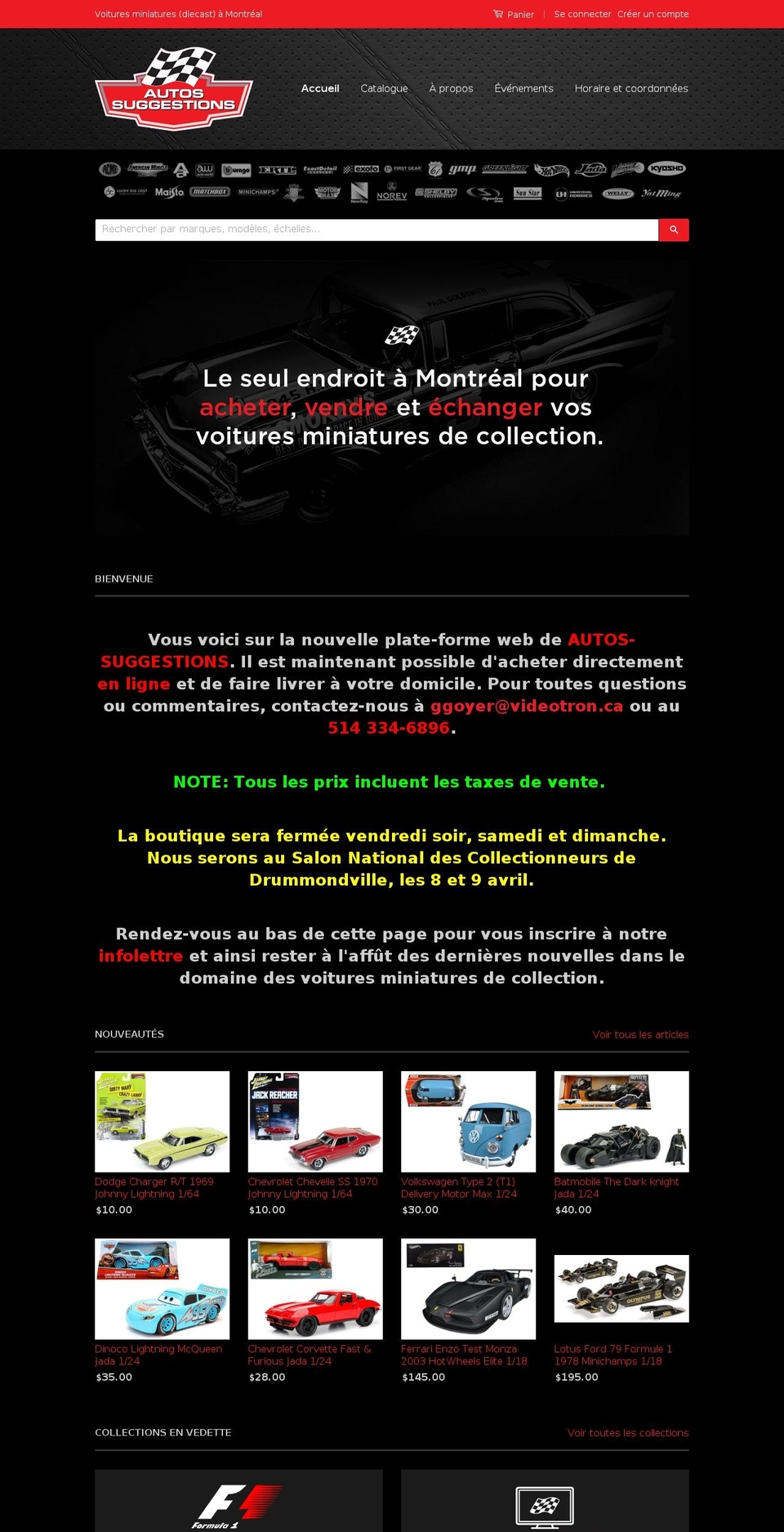 autos-suggestions.com shopify website screenshot