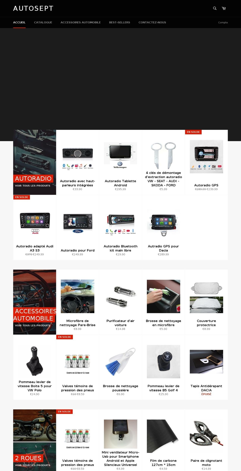 autosept.com — Shopify storefront screenshot