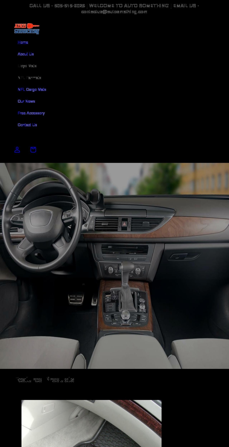 autosomething.com shopify website screenshot