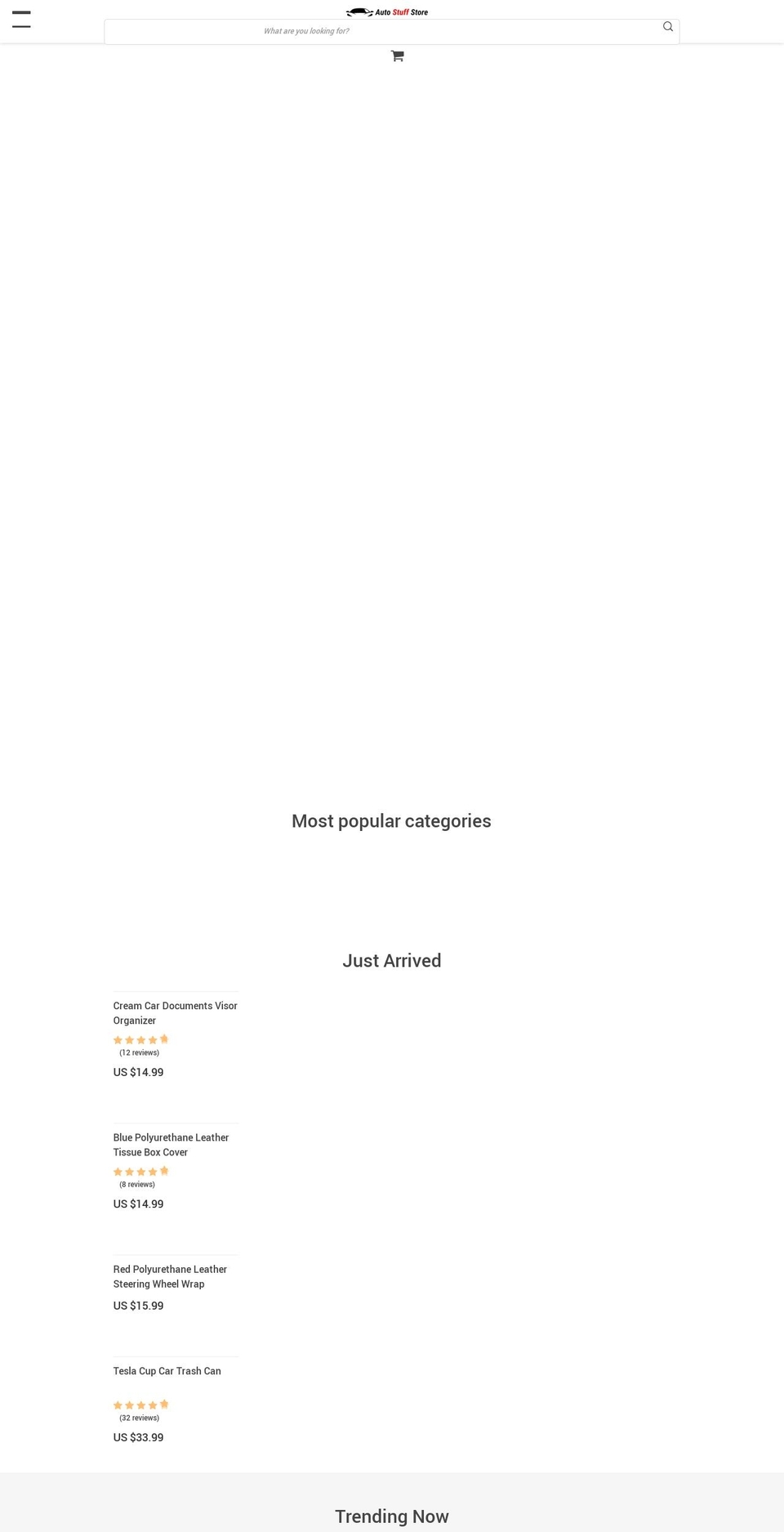 autostuffstore.com — Shopify storefront screenshot
