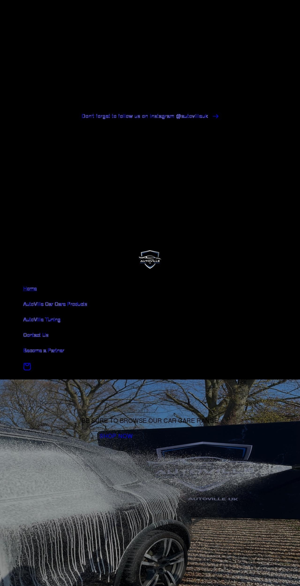 autovilleuk.com shopify website screenshot