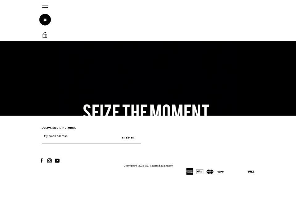 autr3.com — Shopify storefront screenshot