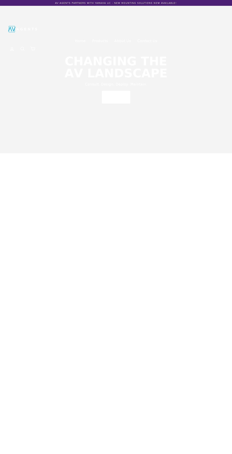 avagents.com shopify website screenshot