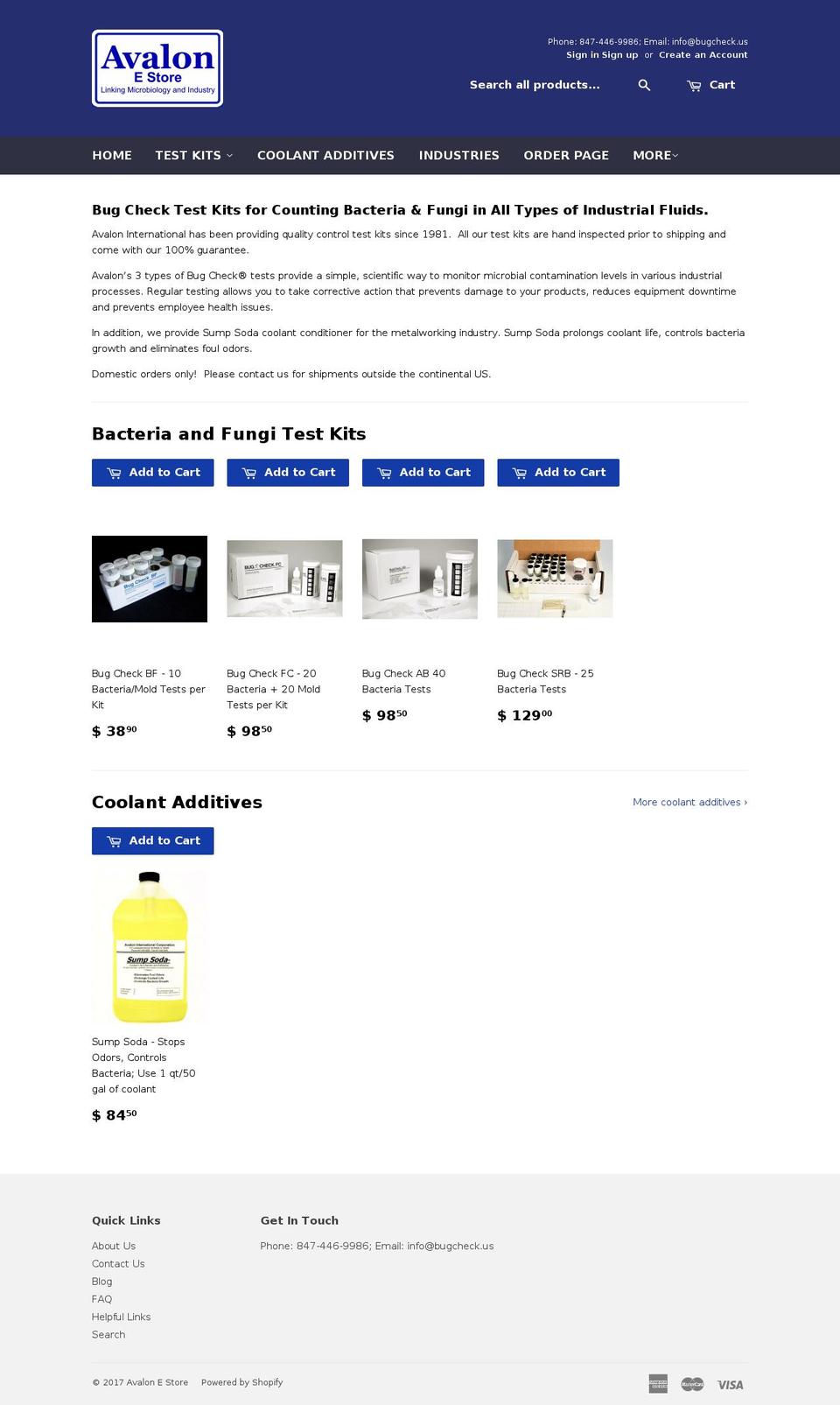 avalongateway.com shopify website screenshot