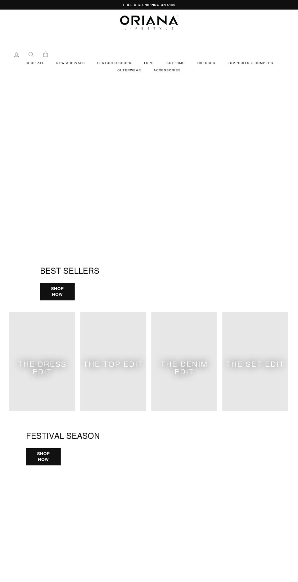 avanalifestyle.com shopify website screenshot
