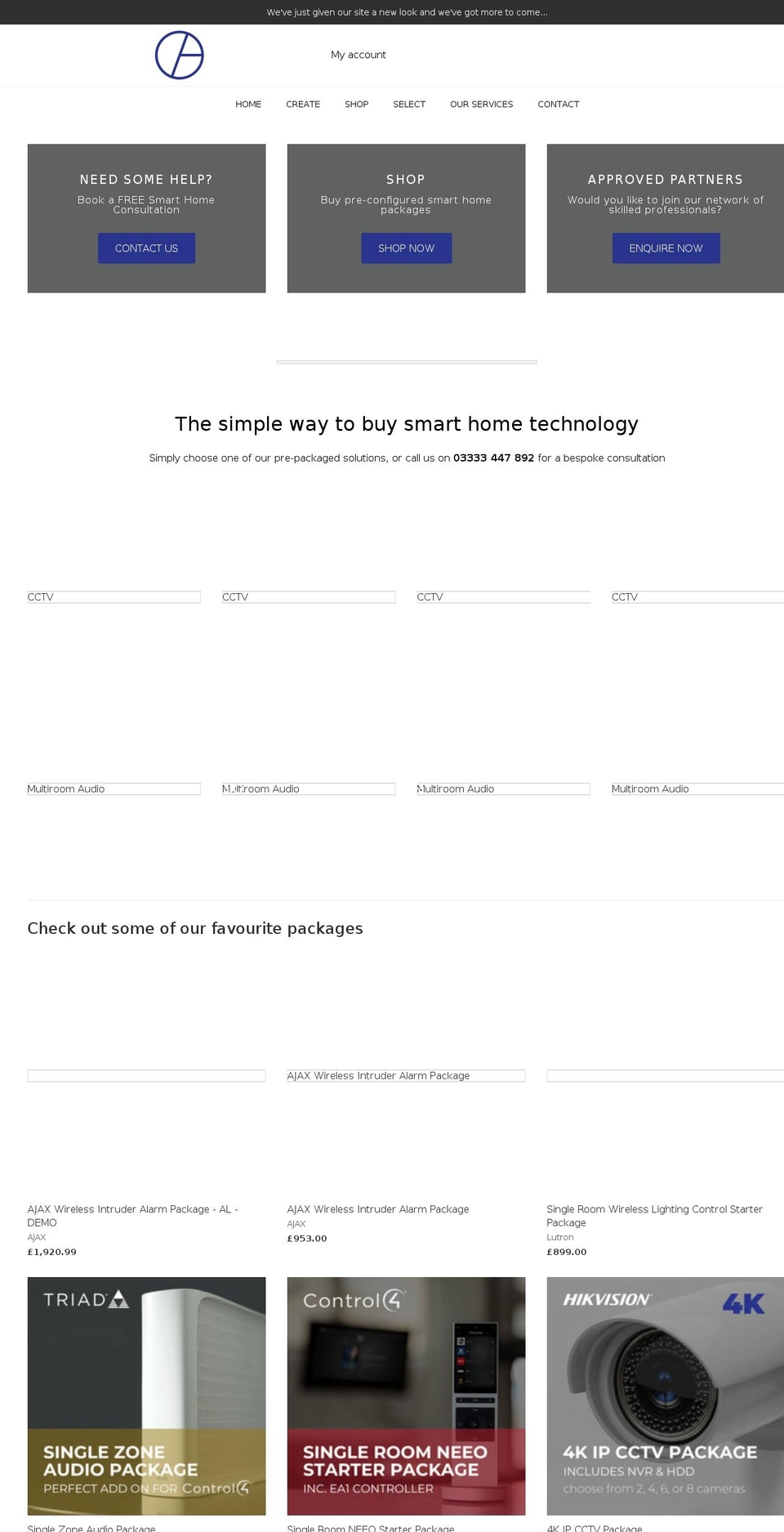 avandeconnect.com shopify website screenshot