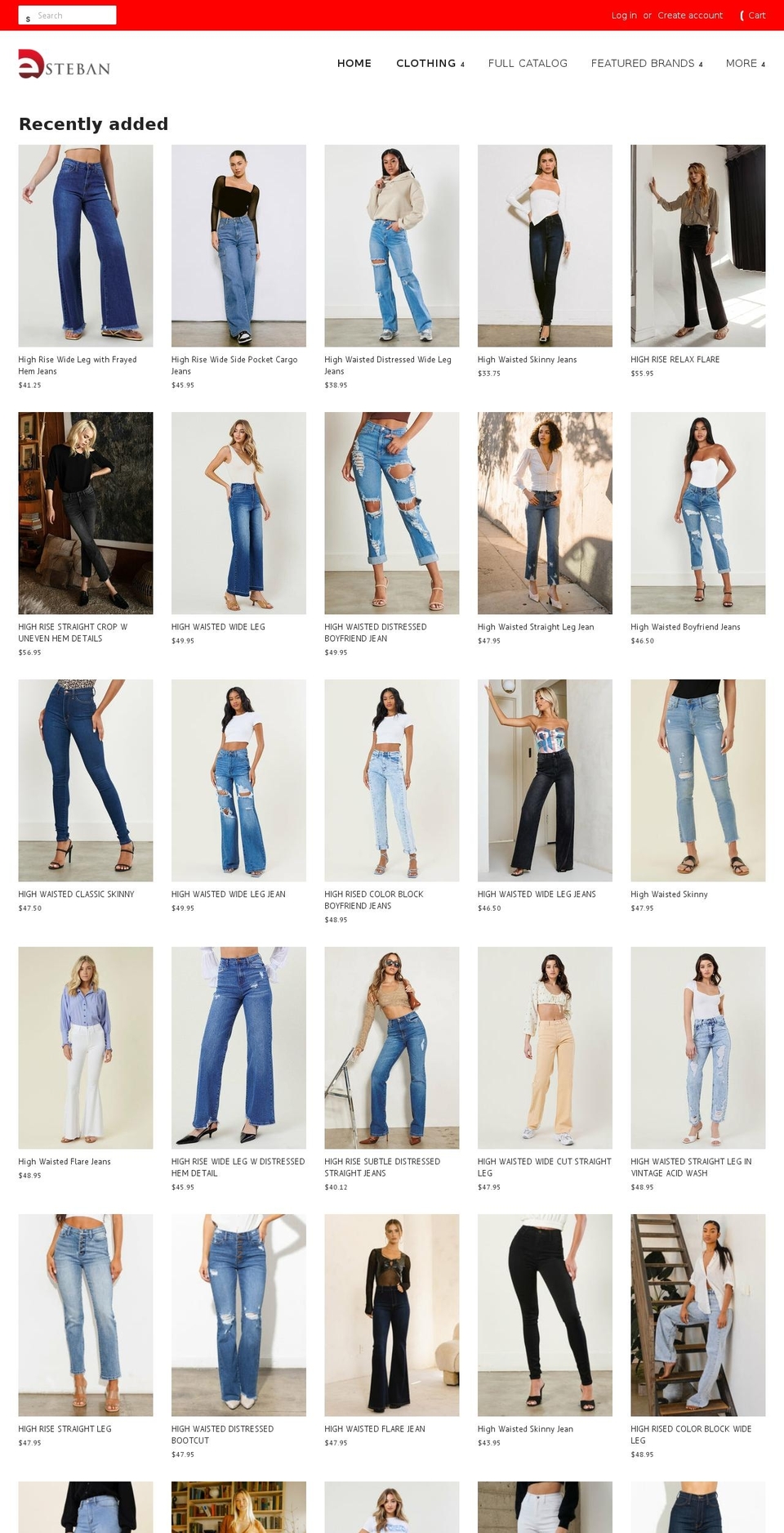 avantclothing.com shopify website screenshot