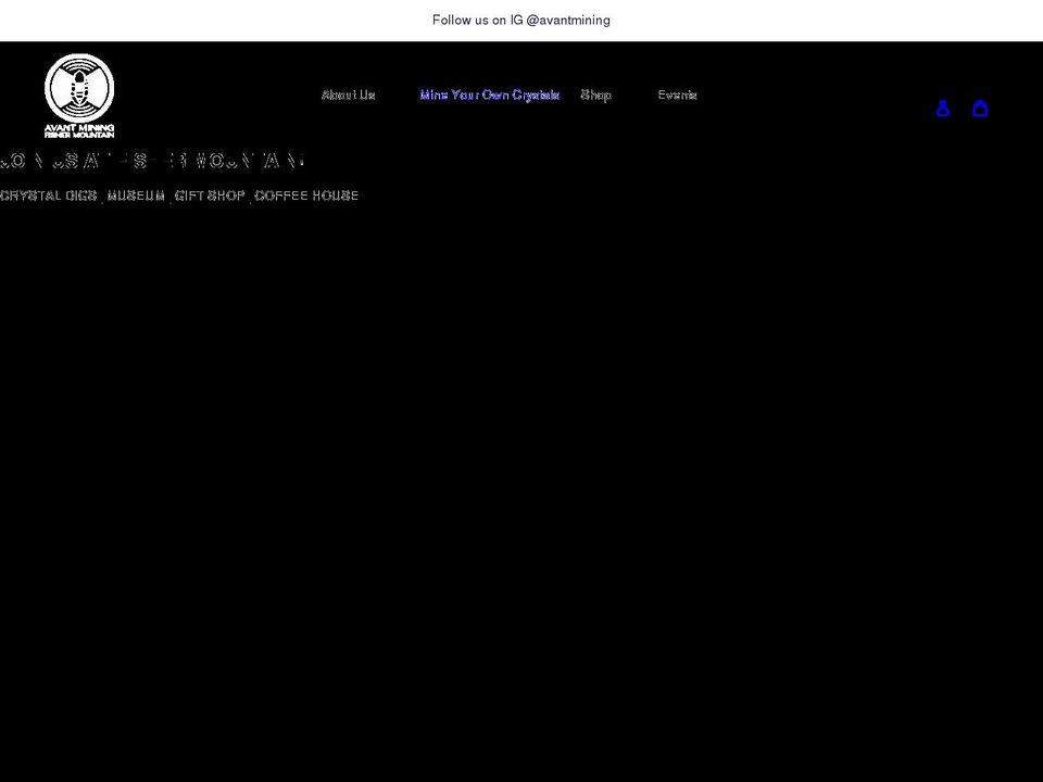 avantfishermtn.com shopify website screenshot