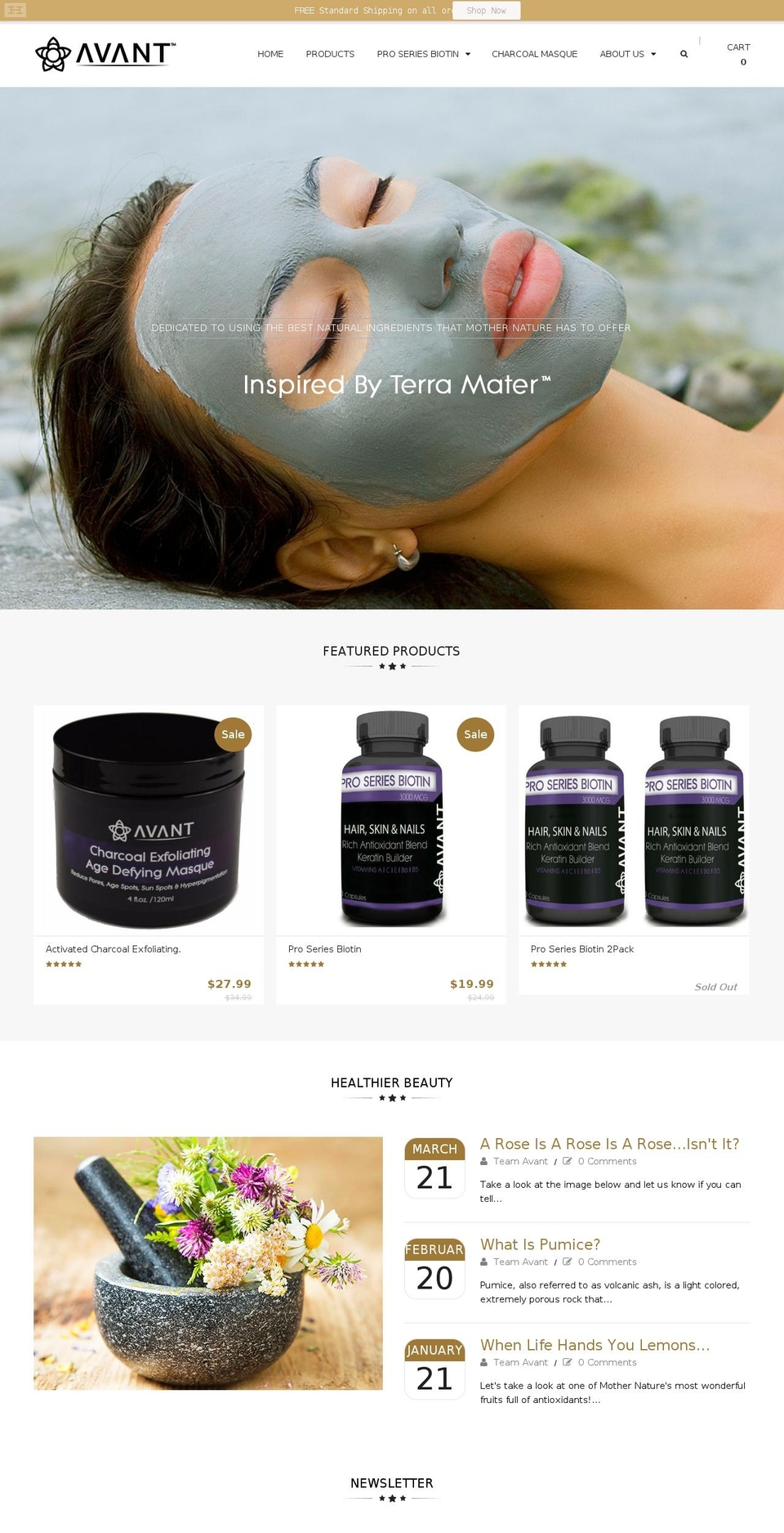 jewelry-r13 Shopify theme site example avantgoods.com