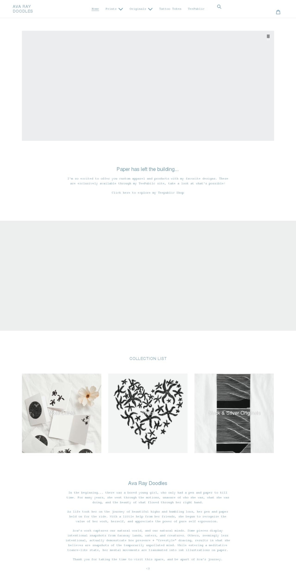 avaraydoodles.com shopify website screenshot