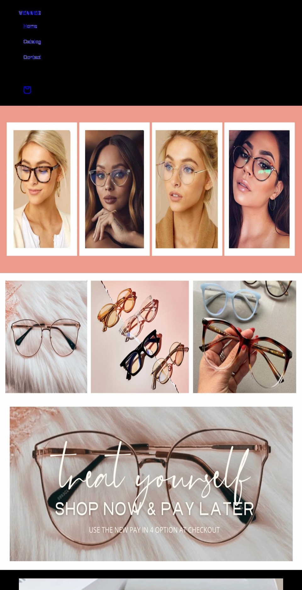 avenned.com shopify website screenshot