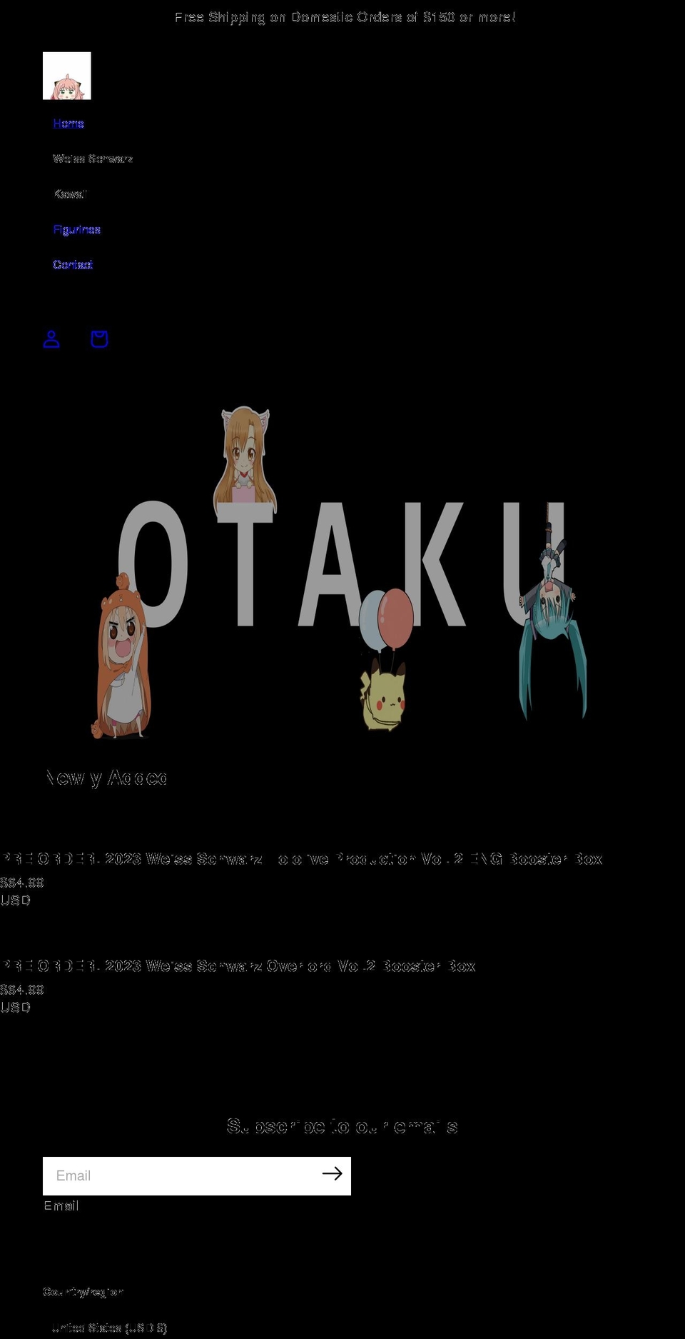 averageotaku.com shopify website screenshot