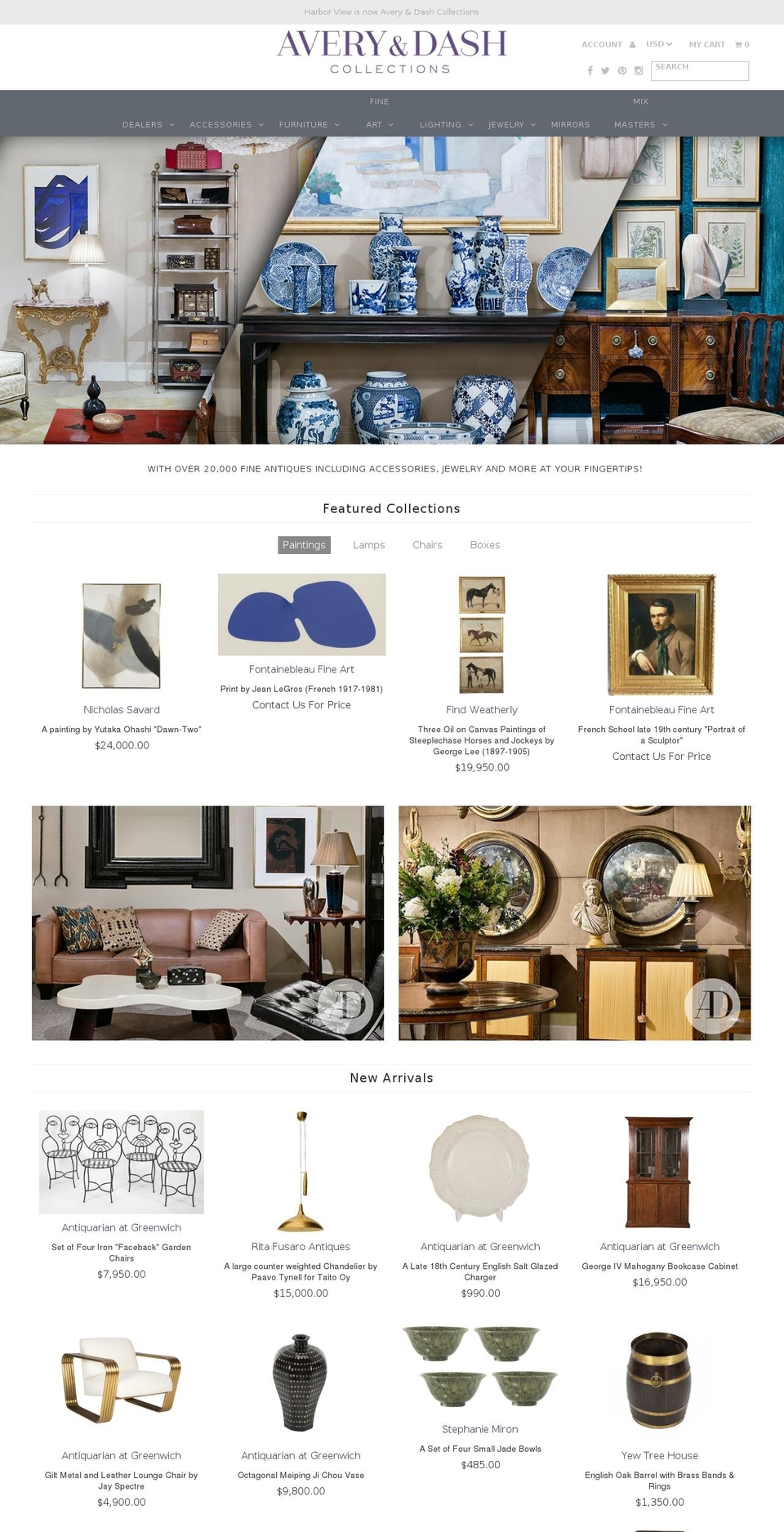 Avery \u0026 Dash Shopify theme site example averyanddash.com