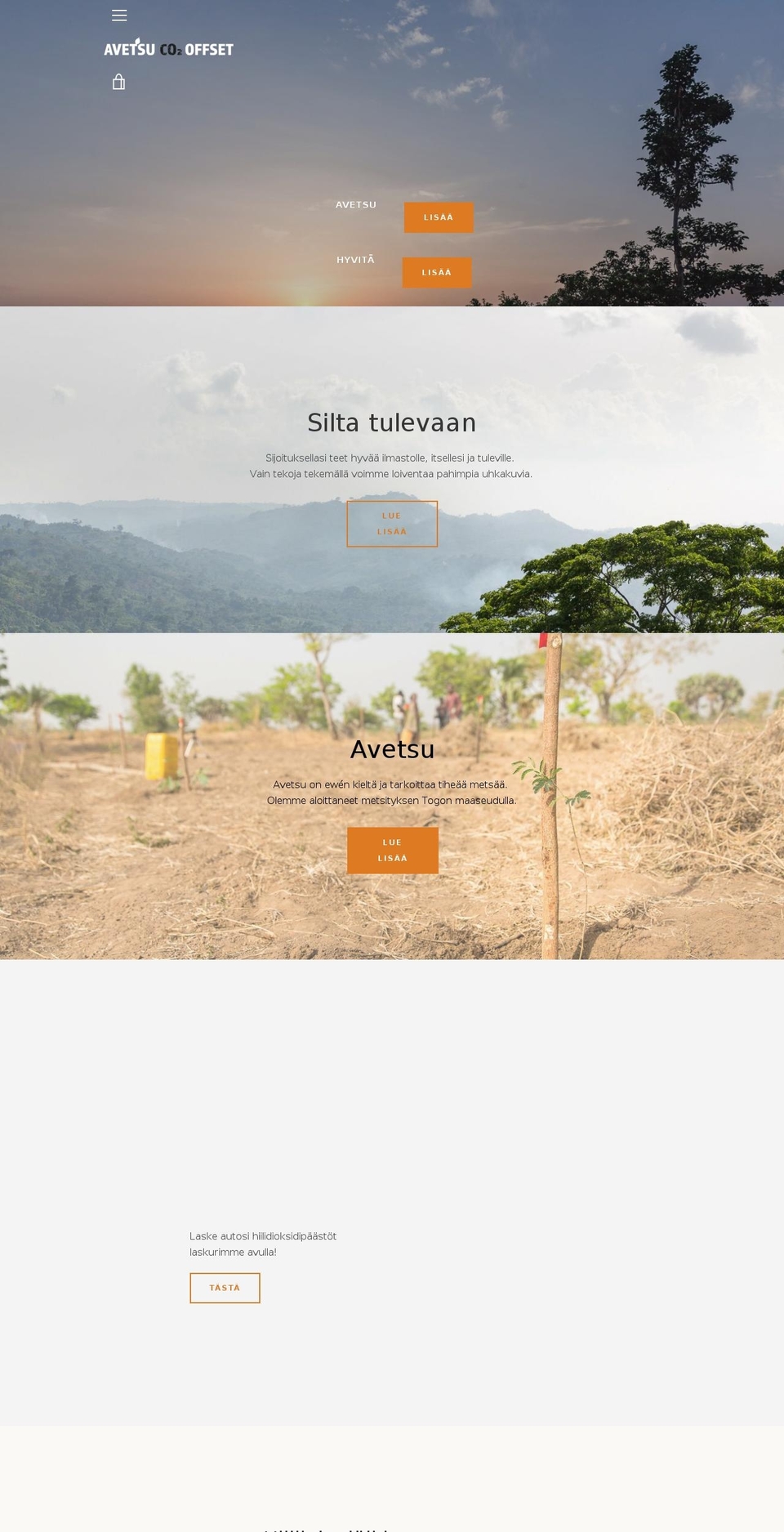 avetsu.com shopify website screenshot
