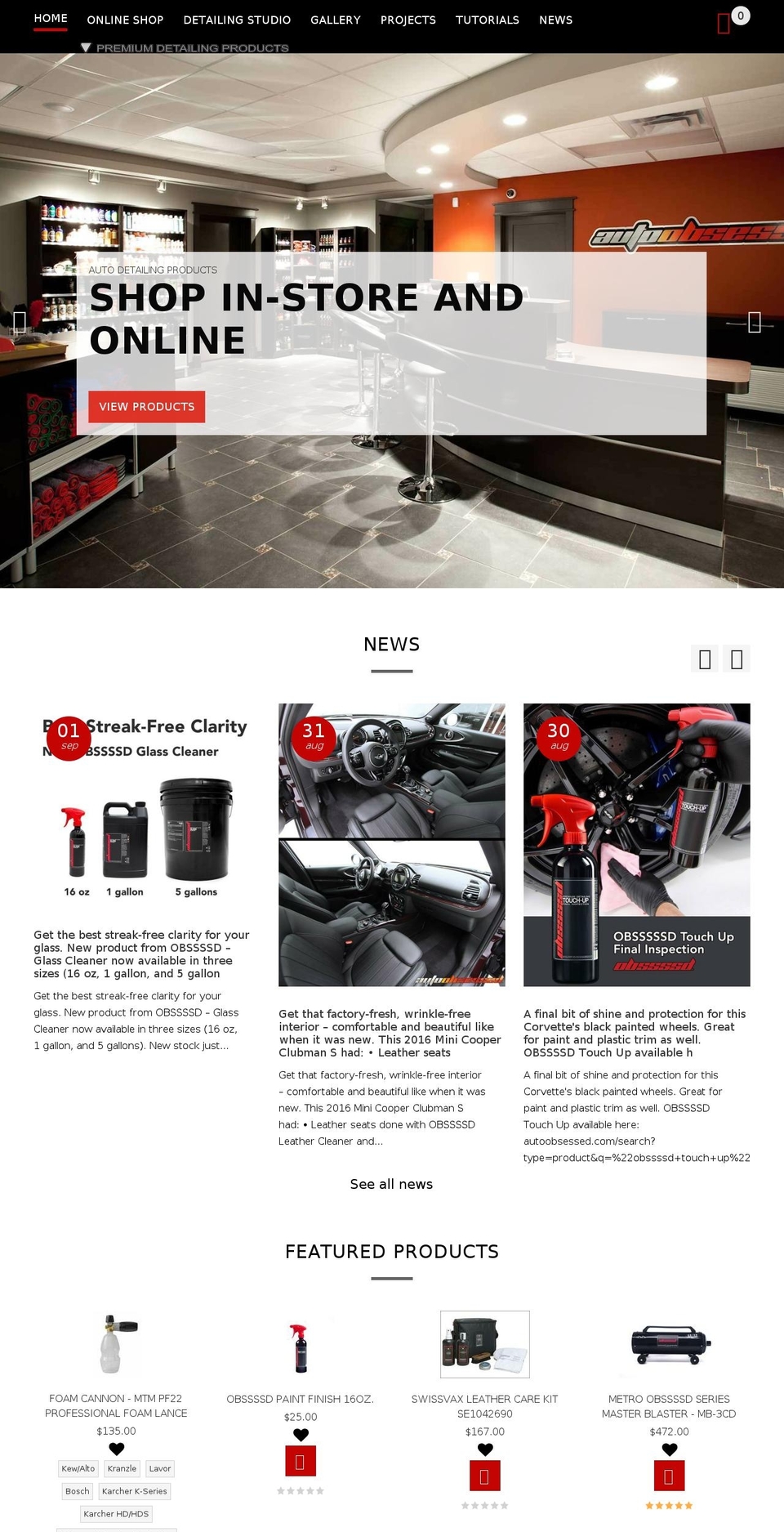 aviationobsession.com — Shopify storefront screenshot