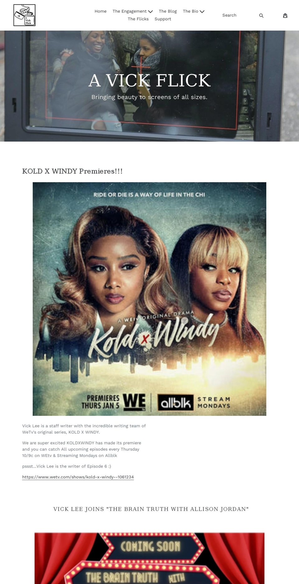 avickflick.com shopify website screenshot