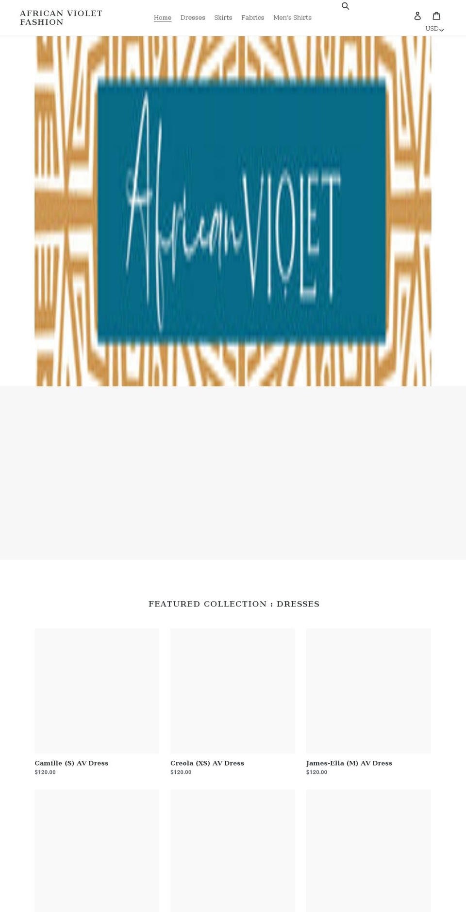 avioletfashion.com shopify website screenshot