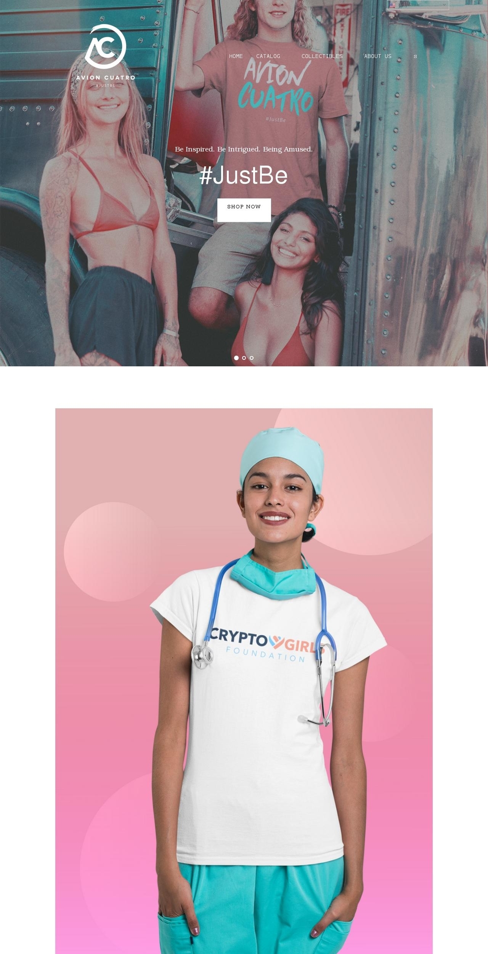 avioncuatro.com shopify website screenshot