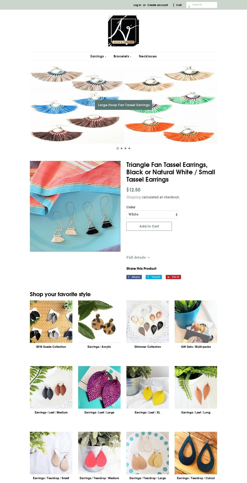 avjstyle.com shopify website screenshot