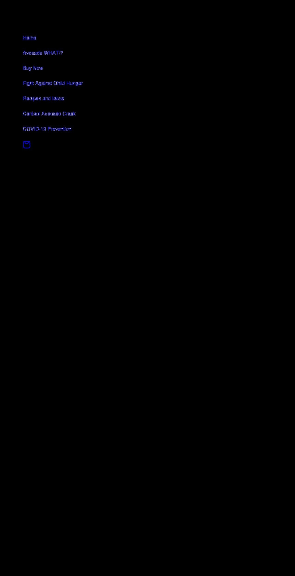 avocadocrack.com shopify website screenshot
