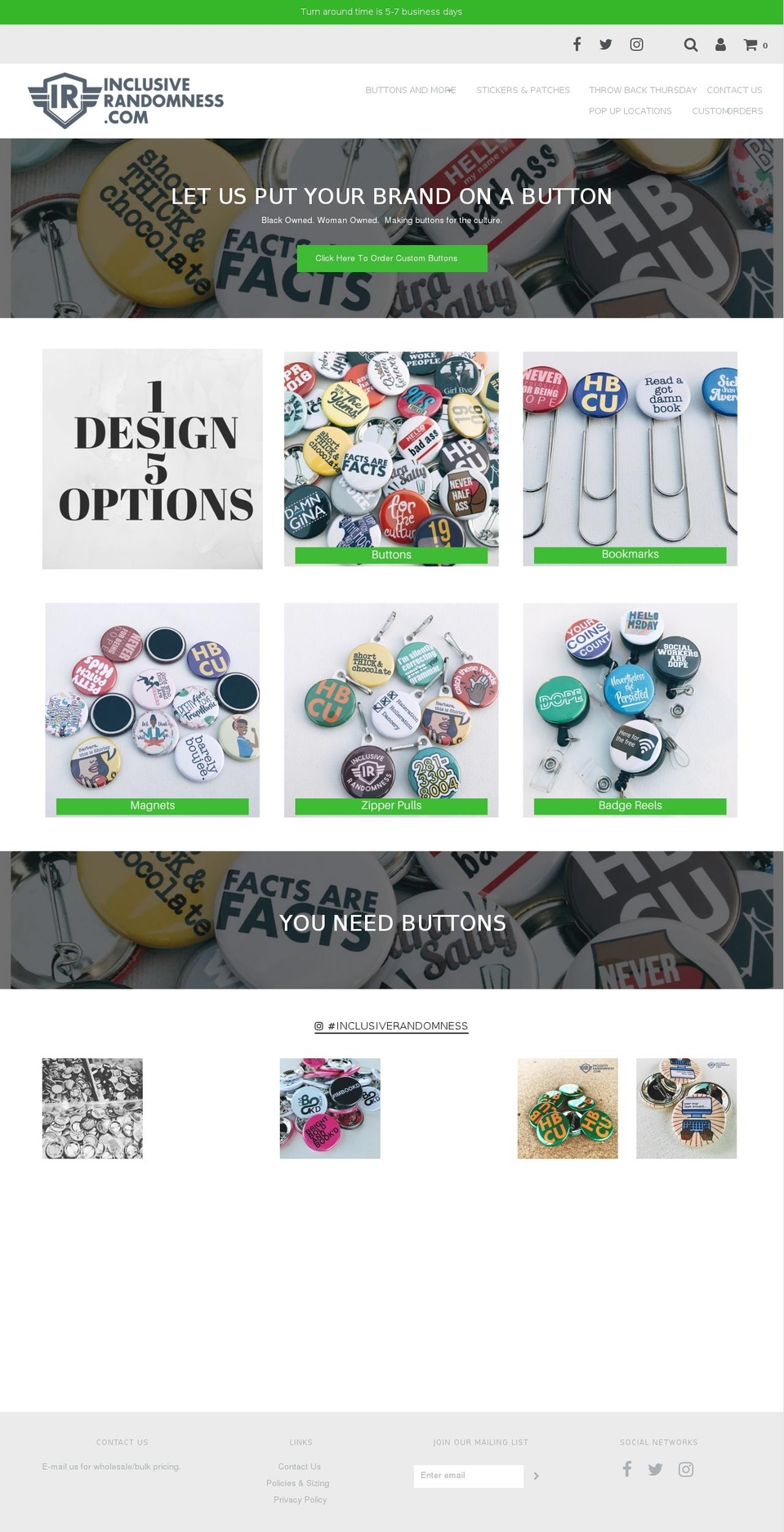 avocadosandafros.com — Shopify storefront screenshot