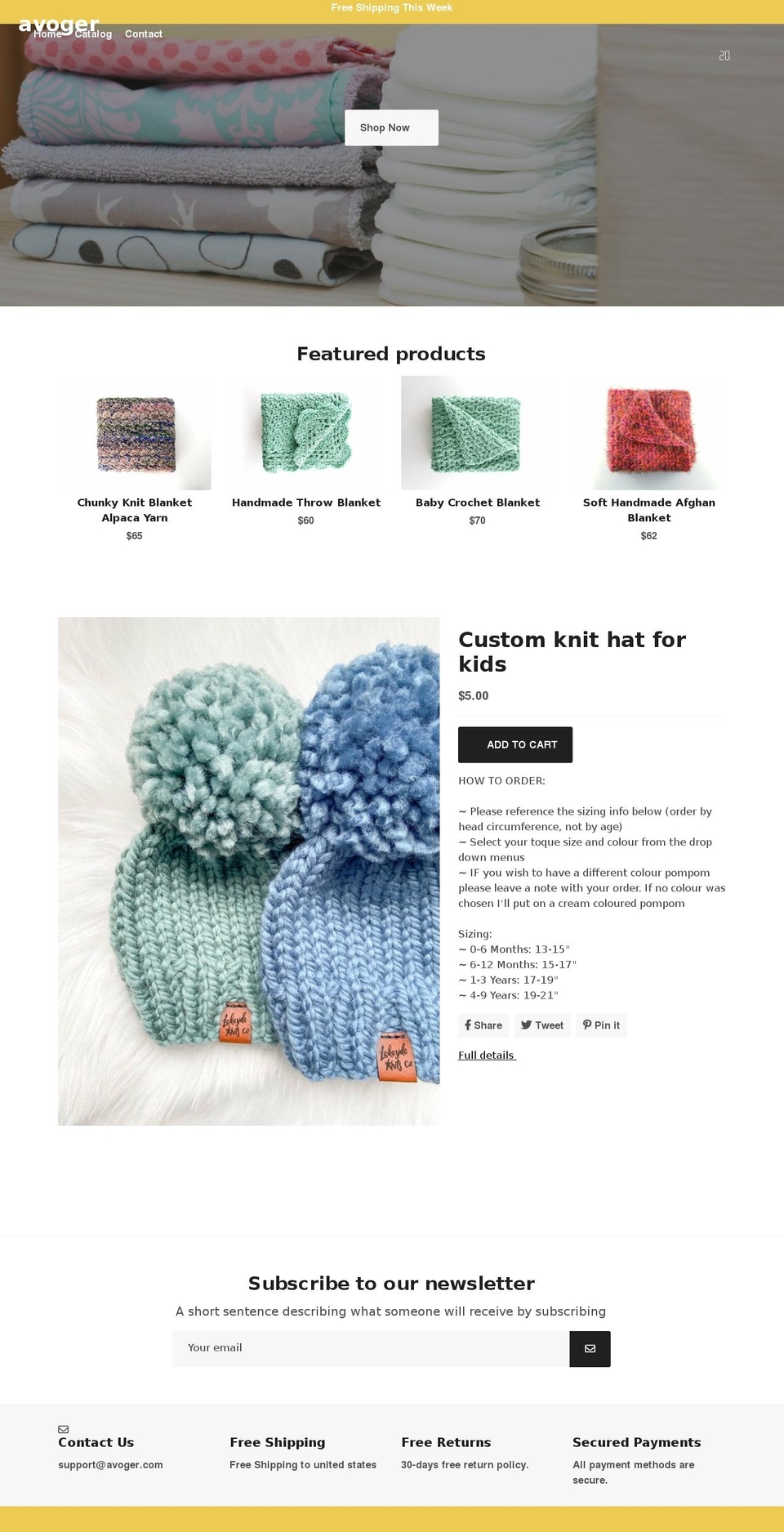 Theme export homeandwalldecor-com-theme-export Shopify theme site example avoger.com